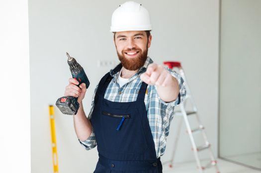 Echte mannen werken met goed gereedschap